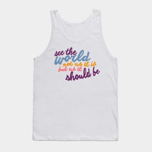 See The World Tank Top